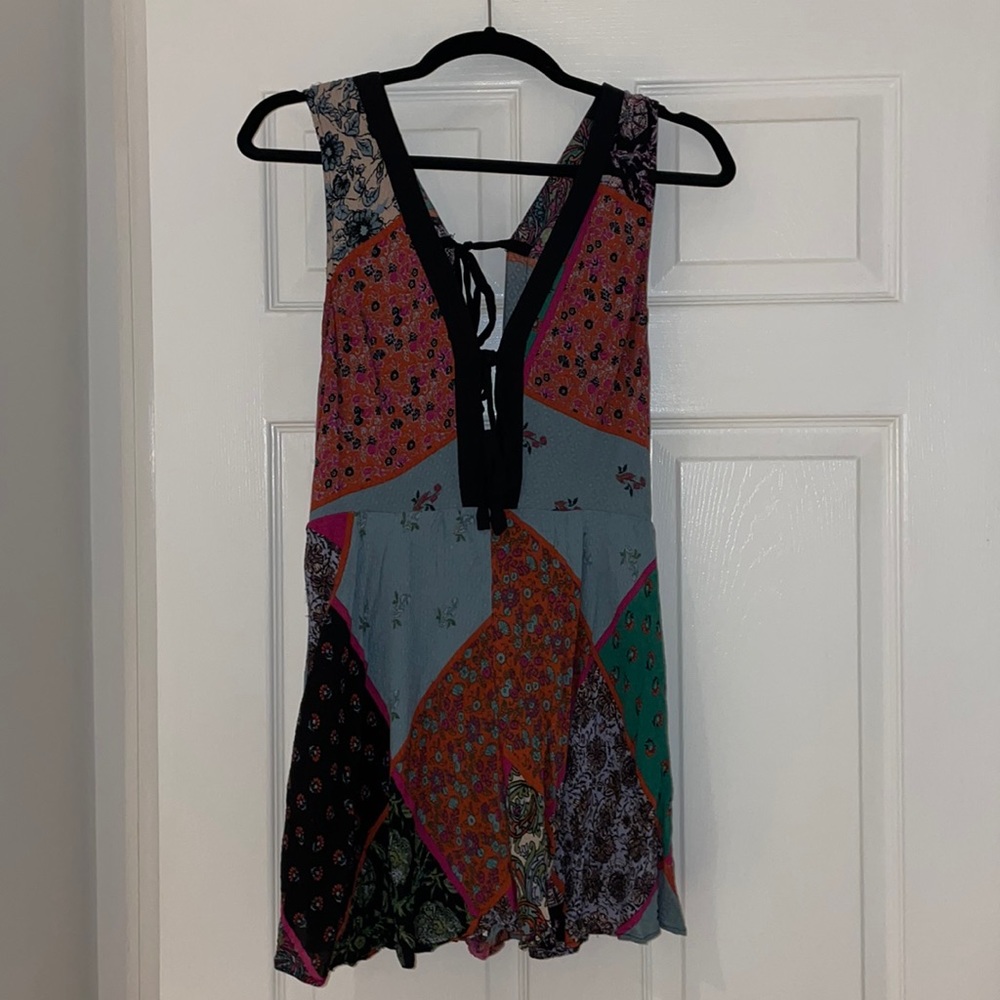 Urban Outfitters Tie back romper